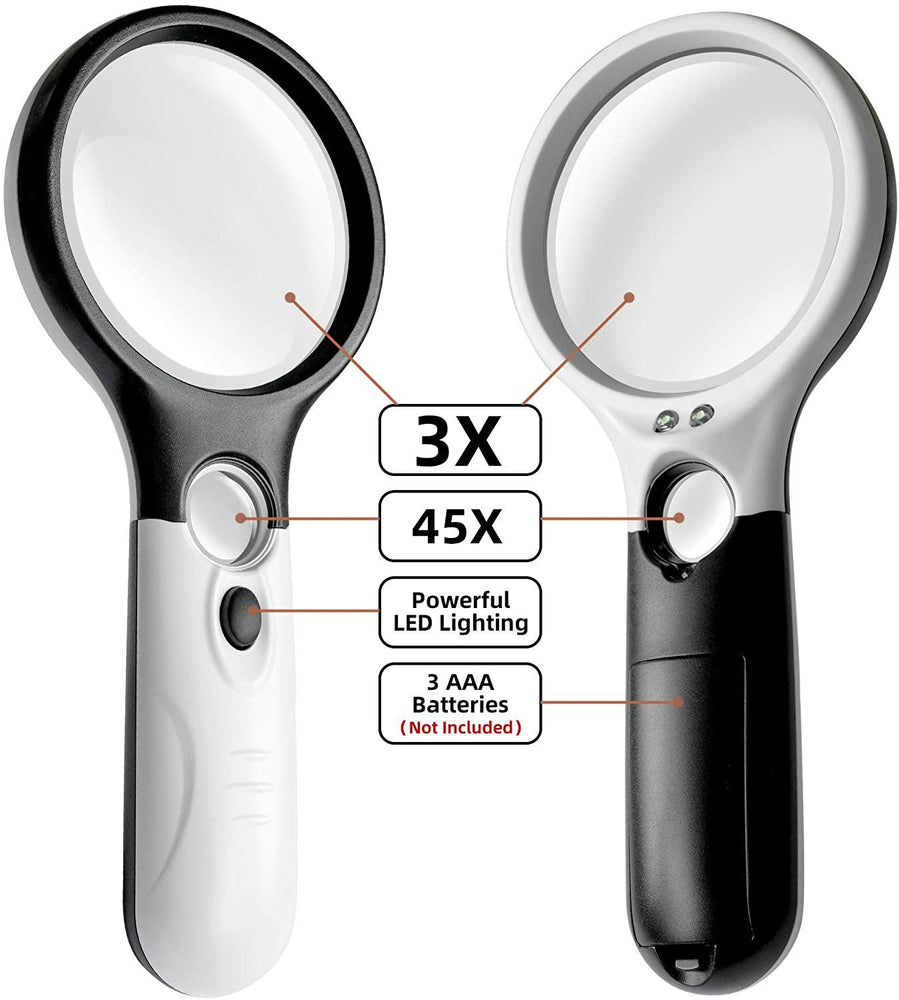 Magnifying Glass 3X & 45X (Online Order Only)