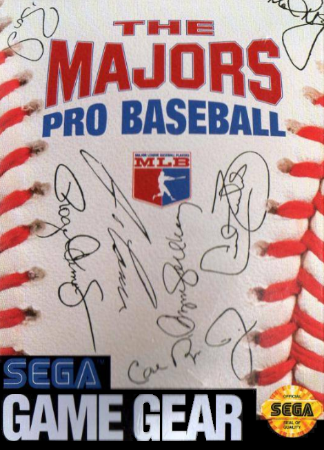 Majors Pro Baseball (Sega Game Gear) (ONLINE ORDER ONLY)