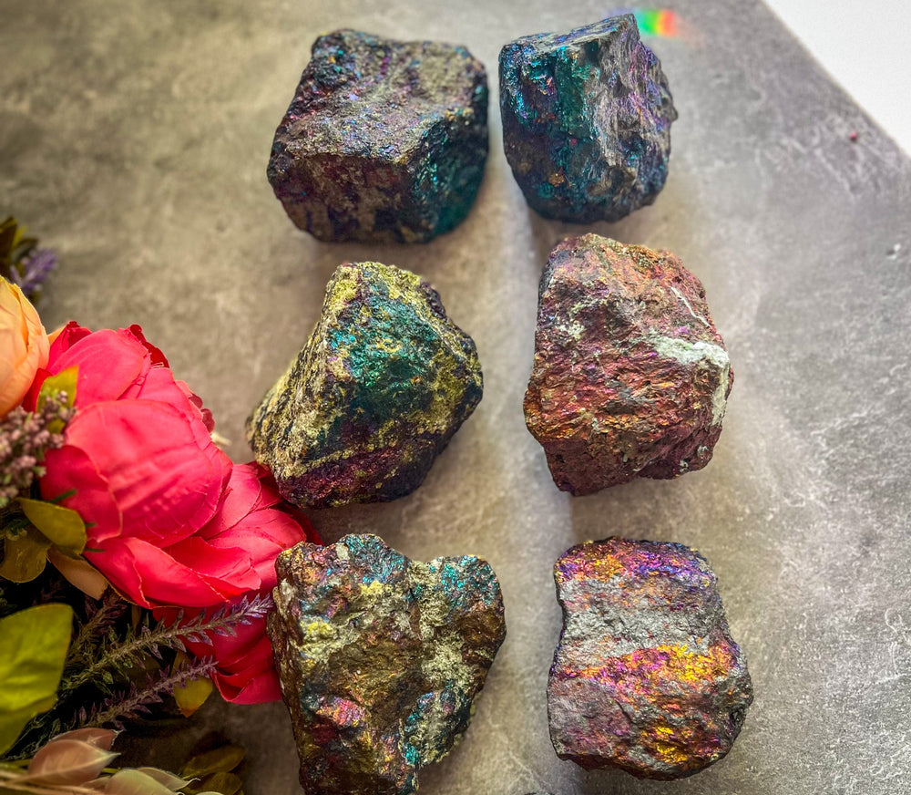 Huge Peacock Ore, Chalcopyrite (ONLINE ORDER ONLY)