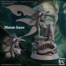 Mandragora (Female Fairy Pinup) (Online Order Only)