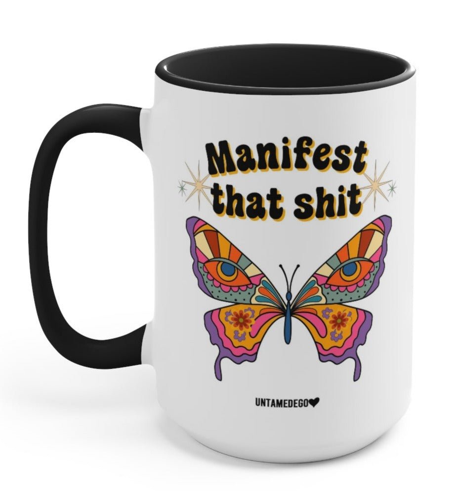 Manifest Butterfly 15oz Mug (Online Order Only)