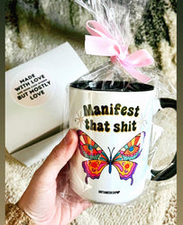 Manifest Butterfly 15oz Mug (Online Order Only)