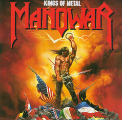 Manowar - Kings Of Metal (Limited Edition, Transparent Blue Colored Vinyl) [Import] [Vinyl] (ONLINE ORDER ONLY)