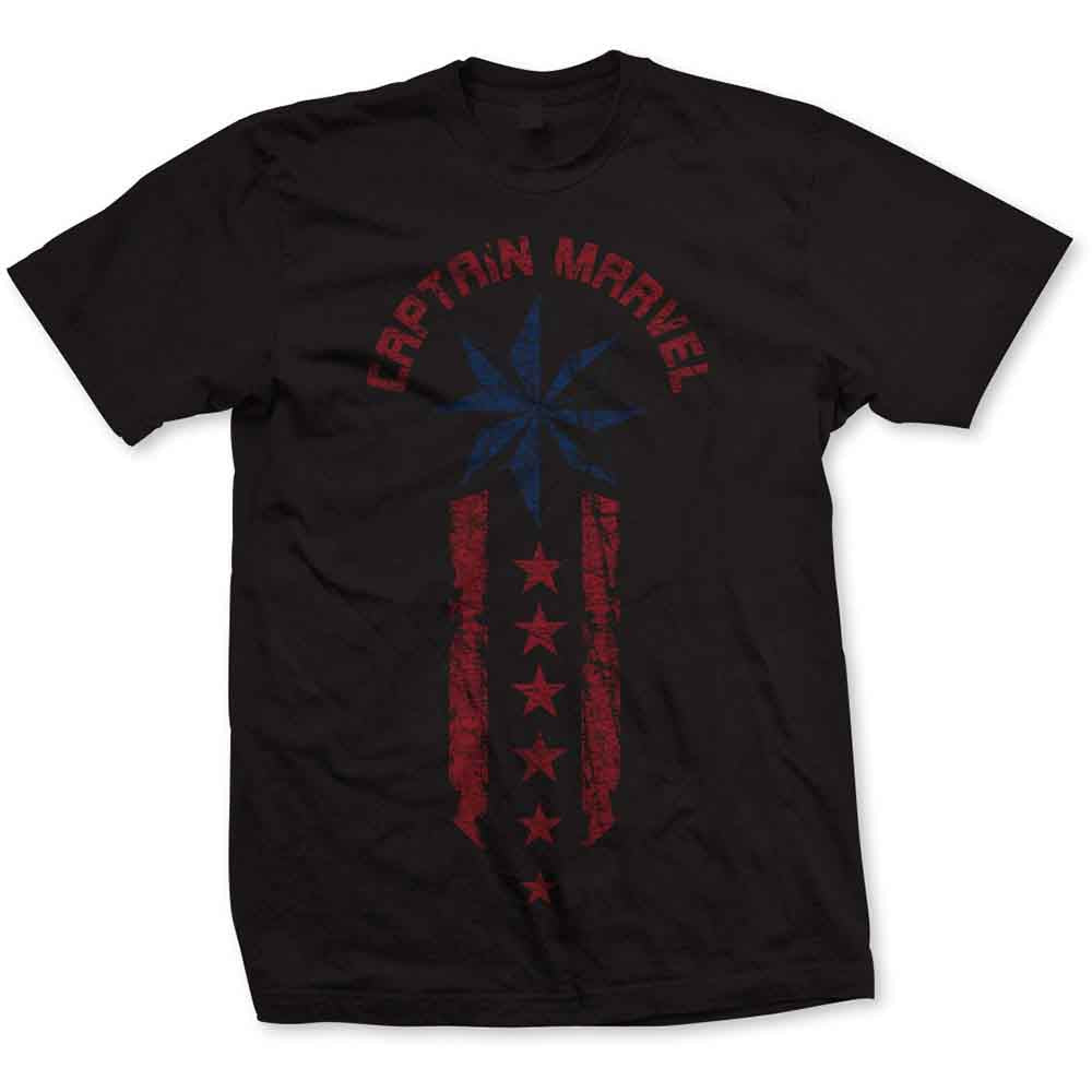 Captain Marvel Star Stripe [T-Shirt] (ONLINE ORDER ONLY)