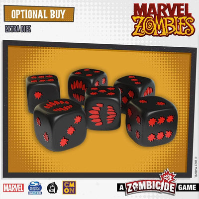 Marvel Zombies: Custom Extra Dice (Kickstarter Exclusive) (ONLINE ORDER ONLY)