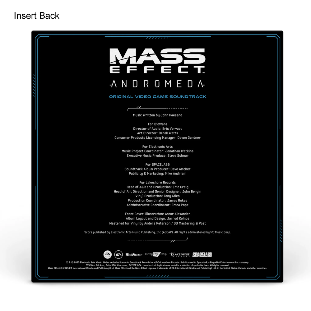 Mass Effect: Andromeda (3LP Box Set, "Aurora Relay" Limited Exclusive) [Vinyl]