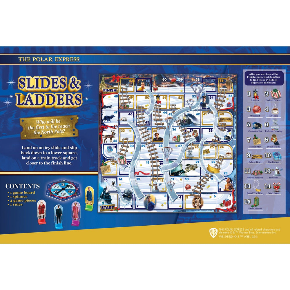 The Polar Express - Slides and Ladders Board Game (ONLINE ORDER ONLY)