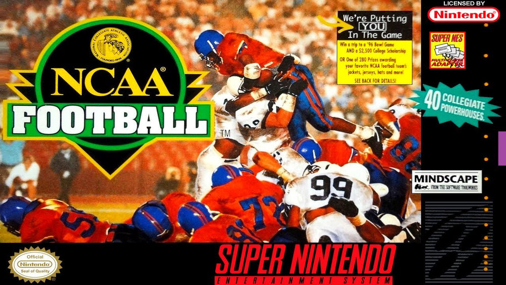 NCAA Football (Super Nintendo) (Online Only)