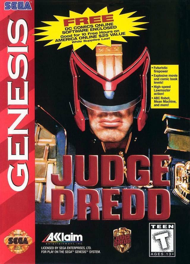 Judge Dredd (Sega Genesis) (ONLINE ORDER ONLY)
