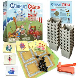 Catapult Castle 1-4 Player Medieval Dexterity Game - (ONLINE ORDER ONLY)