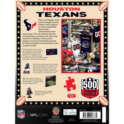 Houston Texans - Locker Room 500 Piece Jigsaw Puzzle