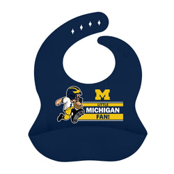 Michigan Wolverines - NCAA Silicone Bib (ONLINE ORDER ONLY)