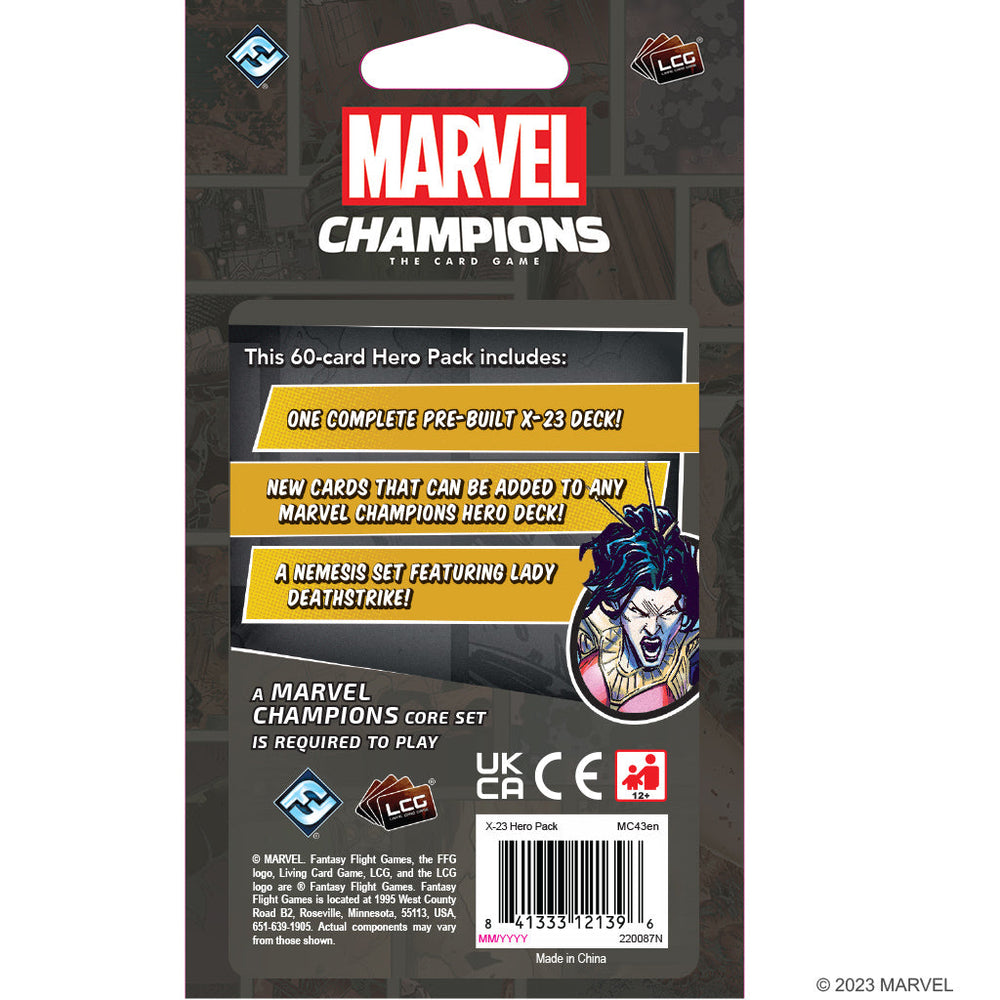 Marvel Champions LCG: X-23 Hero Pack (ONLINE ORDER ONLY)