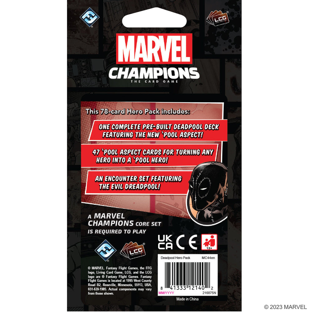 Marvel Champions LCG: Deadpool Expanded Hero Pack (ONLINE ORDER ONLY)