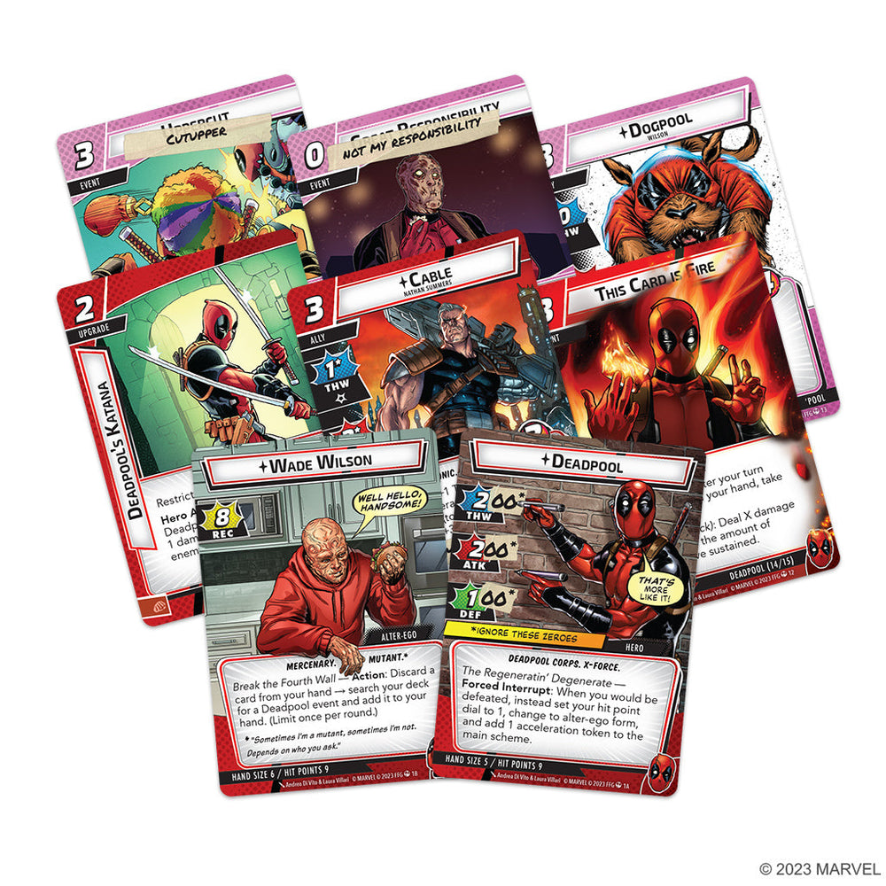 Marvel Champions LCG: Deadpool Expanded Hero Pack (ONLINE ORDER ONLY)