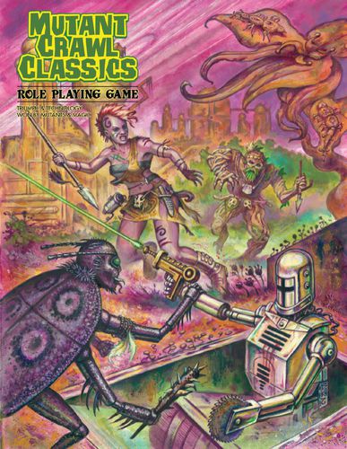 Mutant Crawl Classics RPG hardcover (ONLINE ORDER ONLY)