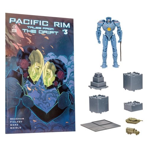 McFarlane Toys Pacific Rim Jaeger Wave 1 4-Inch Scale Action Figure with Comic Book - Select Figure(s) (Online Order Only)
