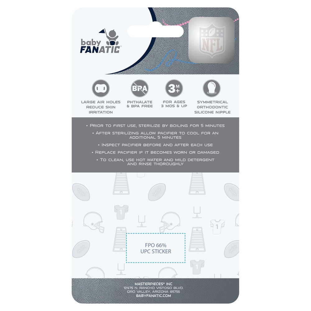 Los Angeles Chargers - Pacifier 2-Pack (ONLINE ORDER ONLY)