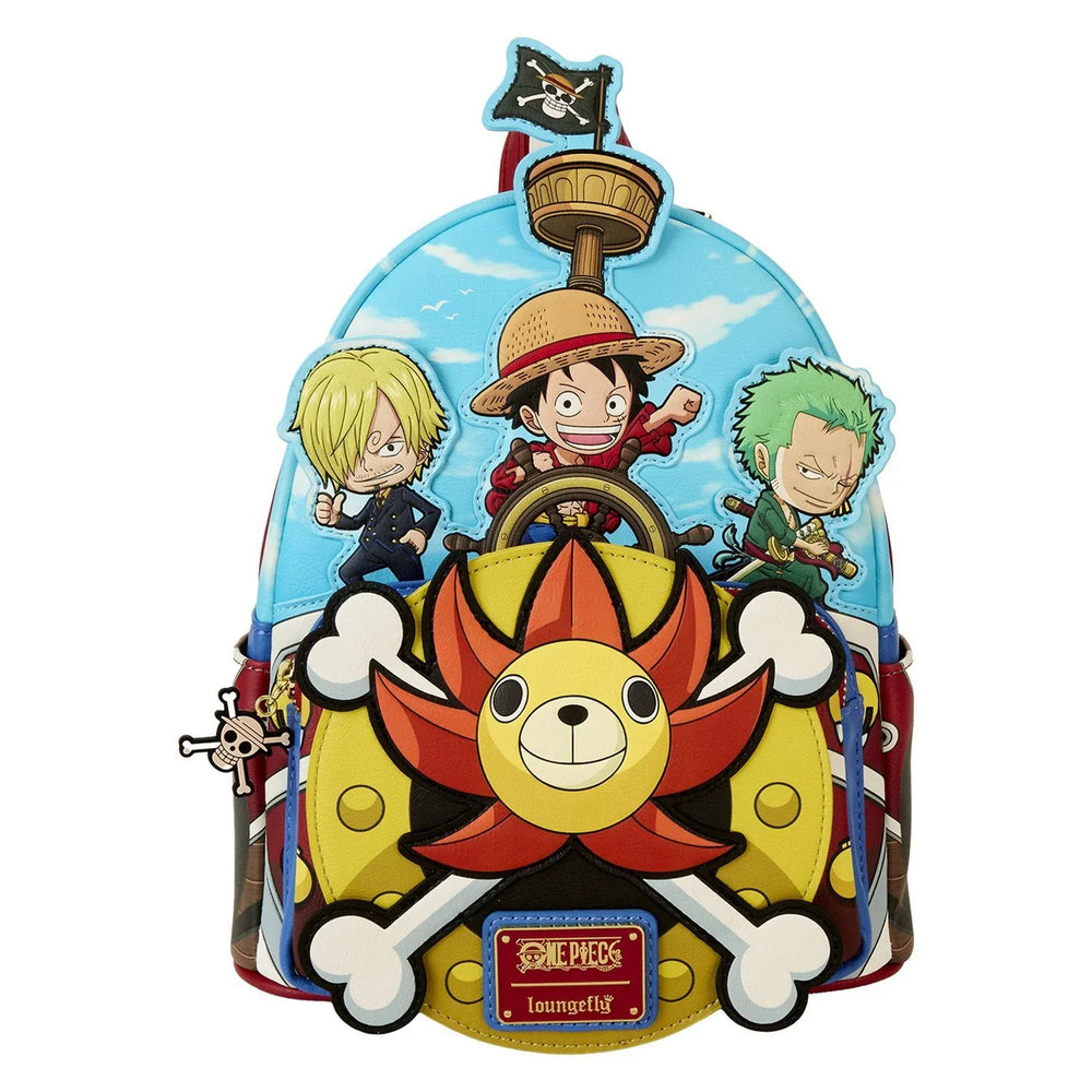 One Piece Thousand Sunny Mini Backpack by Loungefly (Online Order Only)