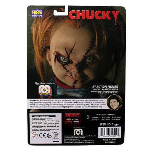 Mego Action Figure 8 Inch Chucky - Select Figure(s) (Online Order Only)