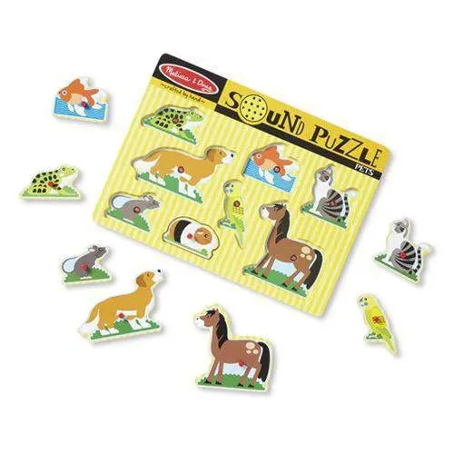 Melissa & Doug -Pets Sound Puzzle (Online Order Only)