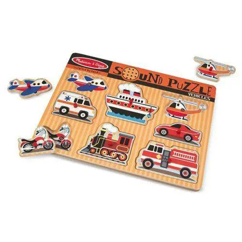 Mellisa & Doug- Vehicles Sound Puzzle (Online Order Only)