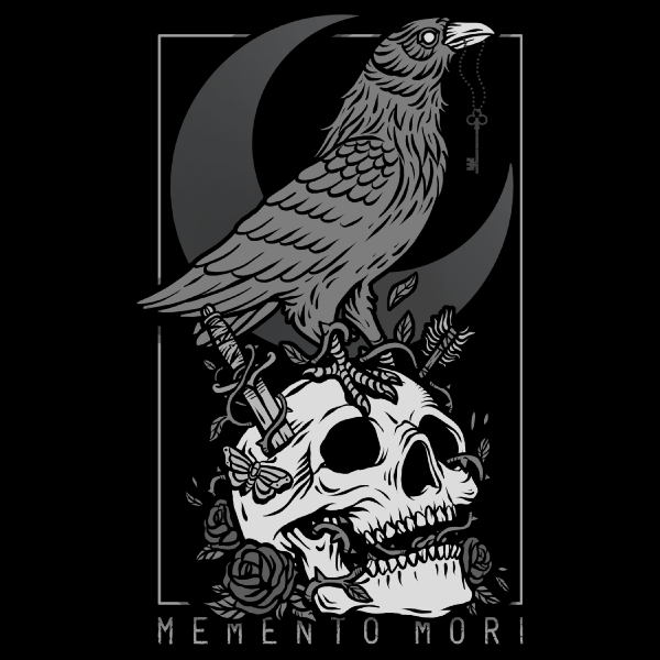 Memento Mori' Hoodie (ONLINE ORDER ONLY)