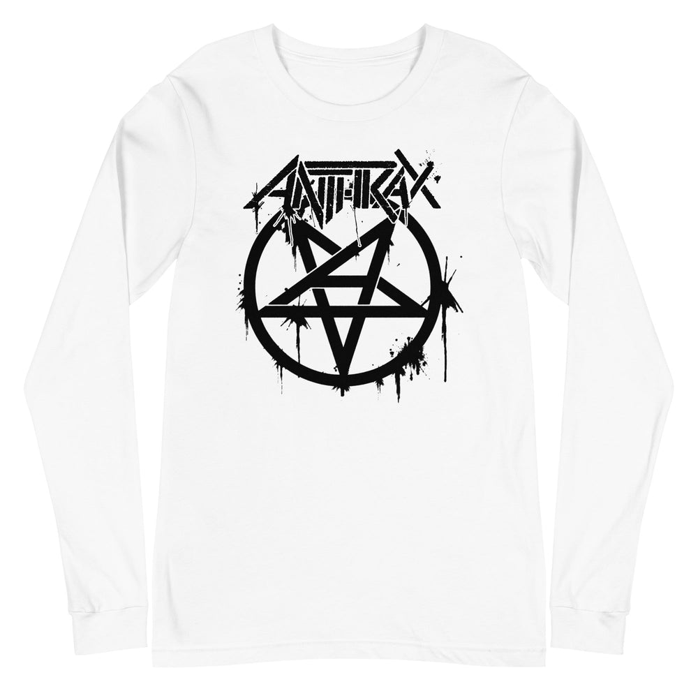 Anthrax - Pentagram Logo Long Sleeve T-Shirt #1009 [Apparel] (ONLINE ORDER ONLY)