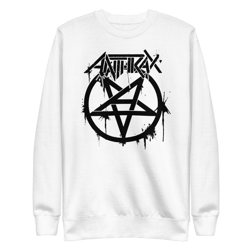 Anthrax - Pentagram Logo Sweatshirt #1009 [Apparel] (ONLINE ORDER ONLY)