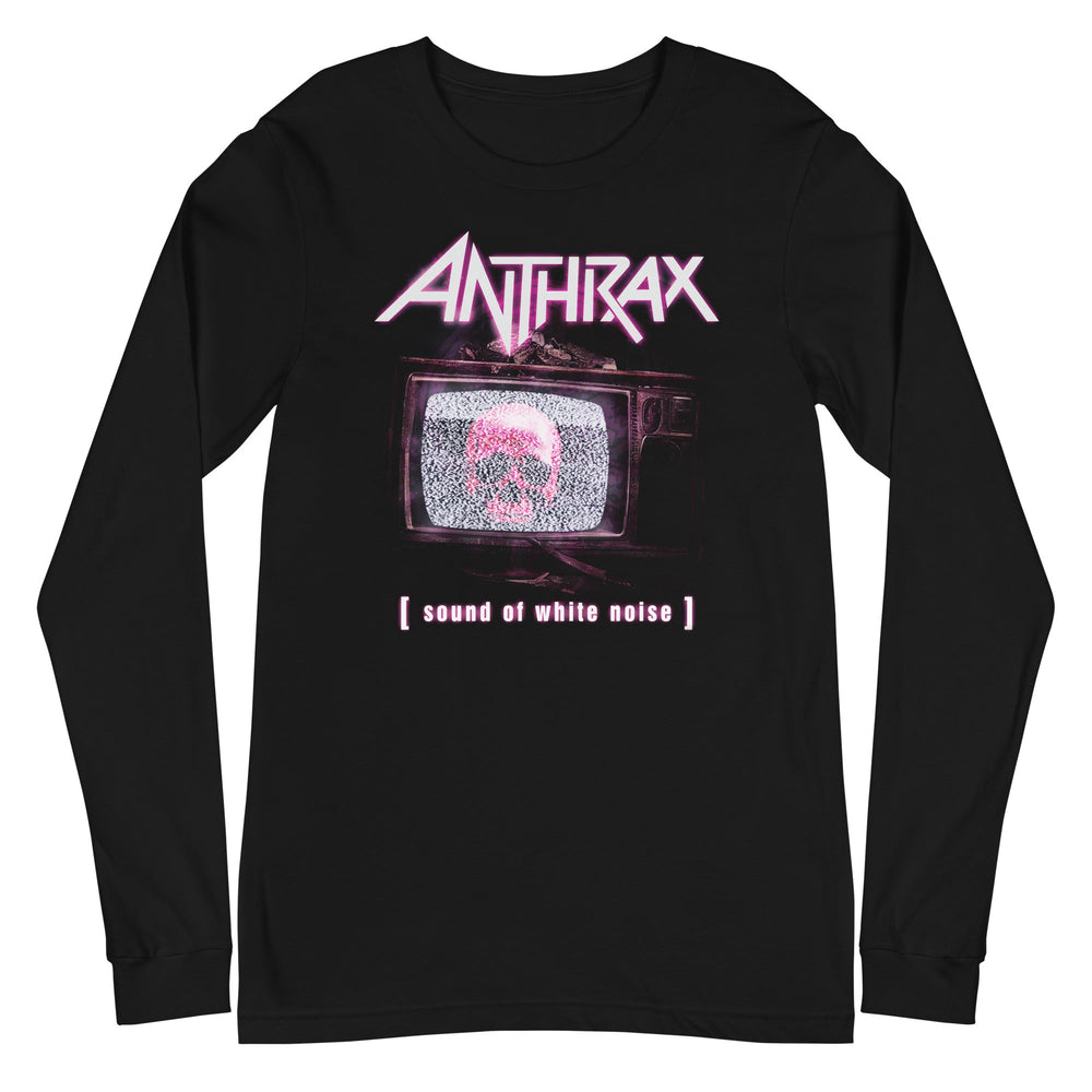 Anthrax - Skull TV Long Sleeve T-Shirt [Apparel] (ONLINE ORDER ONLY)