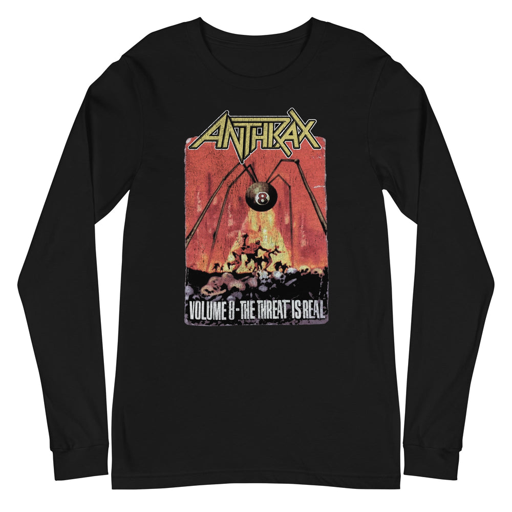 Anthrax - The Threat Is Real Long Sleeve T-Shirt [Apparel] (ONLINE ORDER ONLY)