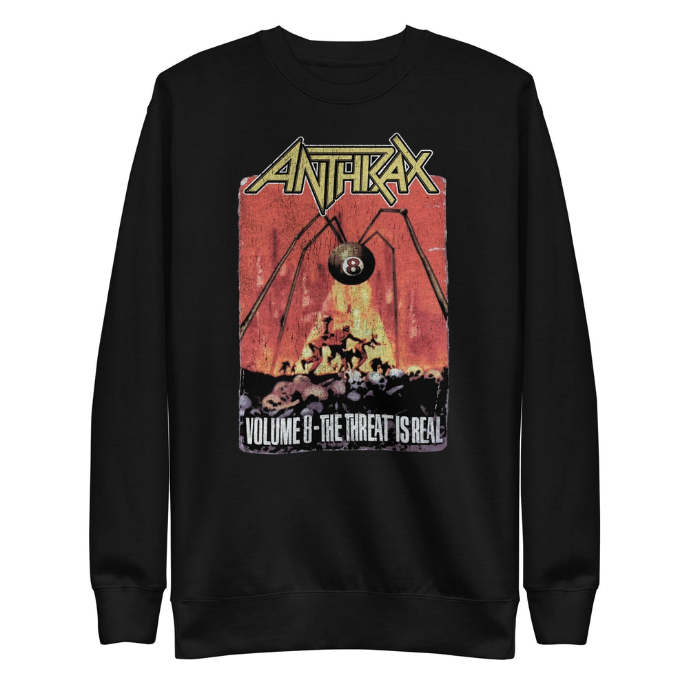 Anthrax - The Threat Is Real Sweatshirt [Apparel] (ONLINE ORDER ONLY)