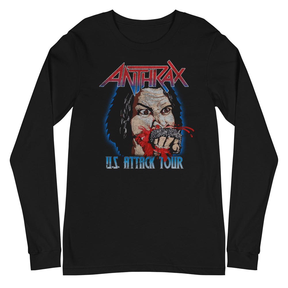 Anthrax - US Attack Tour Long Sleeve T-Shirt [Apparel] (ONLINE ORDER ONLY)