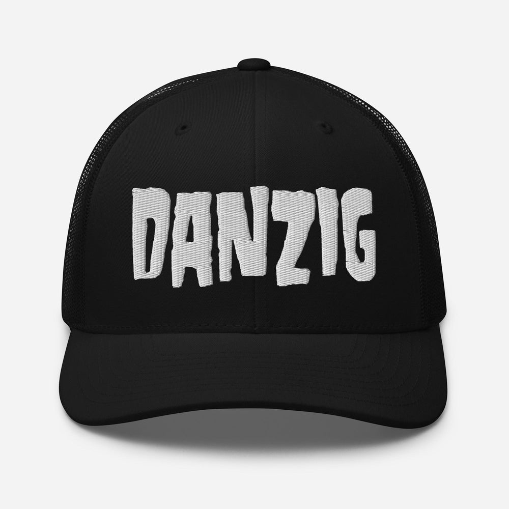 Danzig Classic Logo Embroidered Trucker Hat [Apparel] (ONLINE ORDER ONLY)