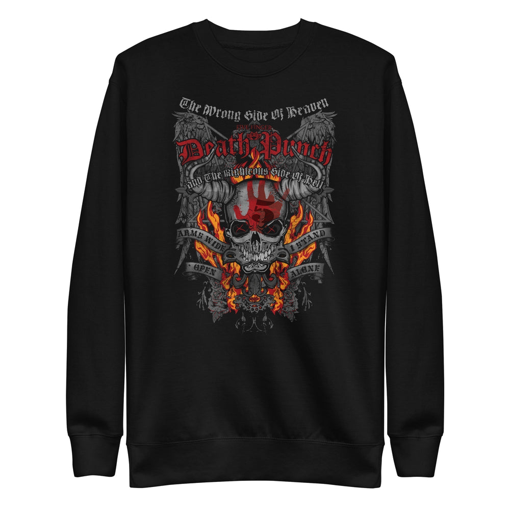 Five Finger Death Punch - Wrong or Righteous Sweatshirt [Apparel] (ONLINE ORDER ONLY)