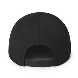 Ghost Classic Logo White Embroidered Snap Back Hat [Apparel] (ONLINE ORDER ONLY)