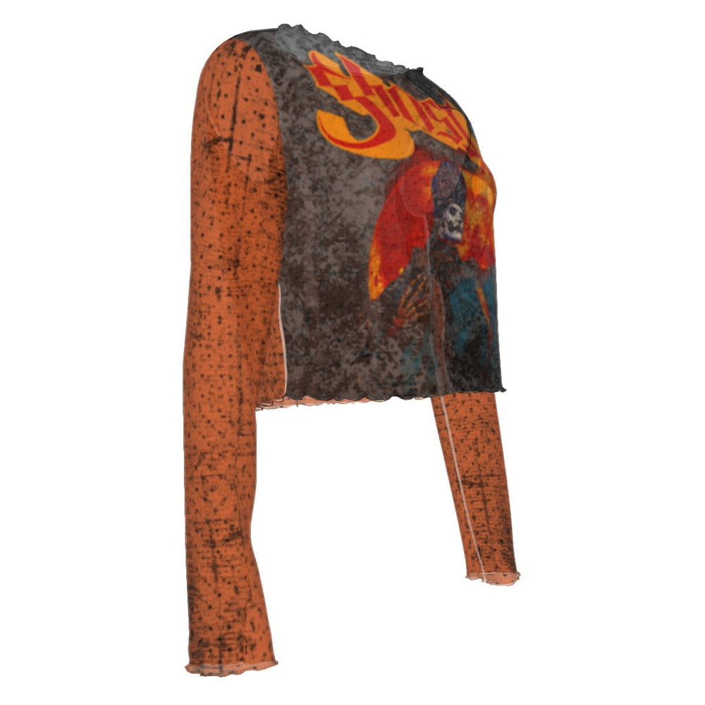 Ghost Here's Papa Women's Mesh Top [Apparel] (ONLINE ORDER ONLY)