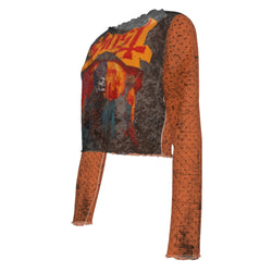Ghost Here's Papa Women's Mesh Top [Apparel] (ONLINE ORDER ONLY)
