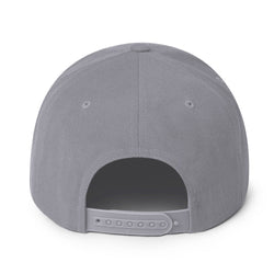 HIM Classic Logo Grey Embroidered Snap Back Hat [Apparel] (ONLINE ORDER ONLY)