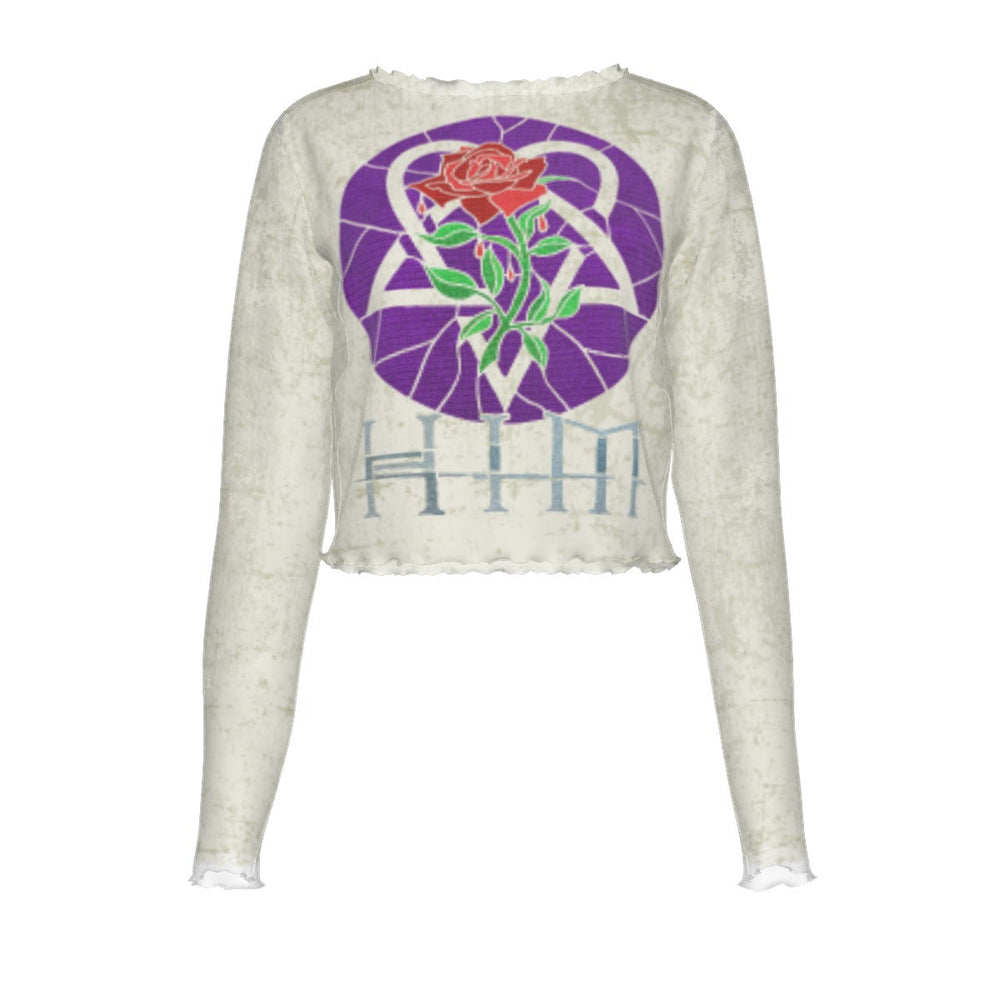 Him Roses Women's Mesh Top [Apparel] (ONLINE ORDER ONLY)