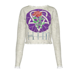 Him Roses Women's Mesh Top [Apparel] (ONLINE ORDER ONLY)
