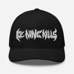 Ice Nine Kills Drip Logo Embroidered Trucker Hat [Apparel] (ONLINE ORDER ONLY)