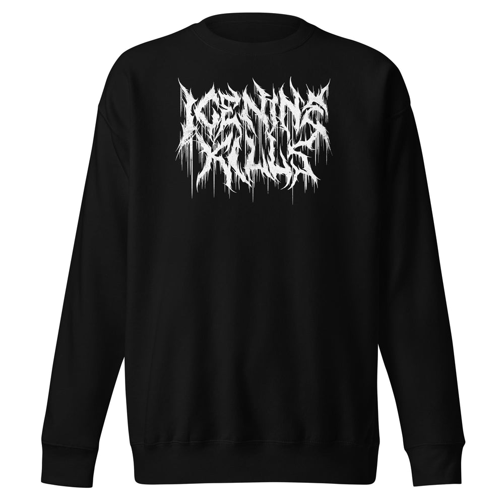 Ice Nine Kills - White Drip Logo Sweatshirt [Apparel] (ONLINE ORDER ONLY)
