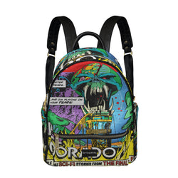 Iron Maiden Comic Book Mini-Backpack - Vegan Leather [Backpack] (ONLINE ORDER ONLY)