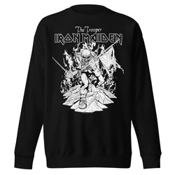 Iron Maiden - Trooper Black and White Sweatshirt [Apparel] (ONLINE ORDER ONLY)
