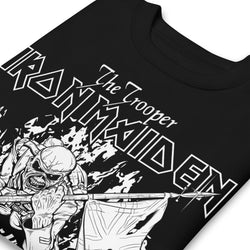 Iron Maiden - Trooper Black and White Sweatshirt [Apparel] (ONLINE ORDER ONLY)
