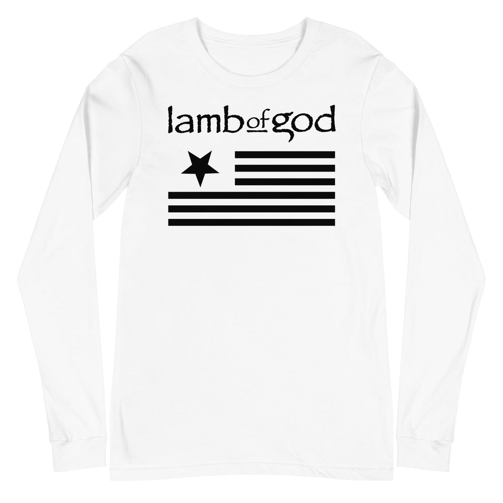 Lamb of God - Black Flag Long Sleeve T-Shirt [Apparel] (ONLINE ORDER ONLY)