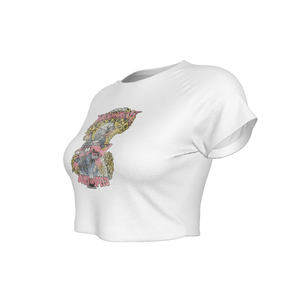 Megadeth Built for Speed Women's Crop Top [Apparel] (ONLINE ORDER ONLY)