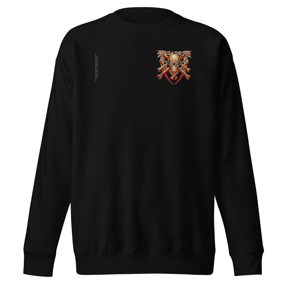 Megadeth - Crossed Bones Sweatshirt [Apparel] (ONLINE ORDER ONLY)