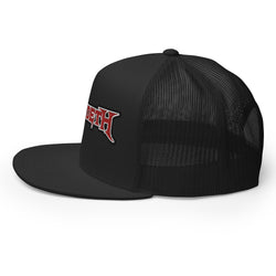 MegaDeth Electric Logo Embroidered Trucker Hat [Apparel] (ONLINE ORDER ONLY)